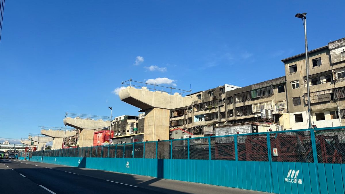 CQ890樹林段墩柱施工進度。(圖/新北市捷運局提供) CQ890樹林段墩柱施工進度。(圖/新北市捷運局提供)