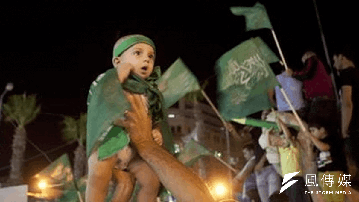 加薩停火,民眾歡慶!(美聯社) 加薩停火,民眾歡慶!(美聯社)