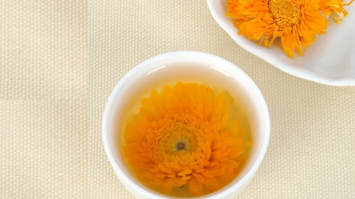 菊花不只可以拿來泡茶,還可以做菜?(圖/pixabay)