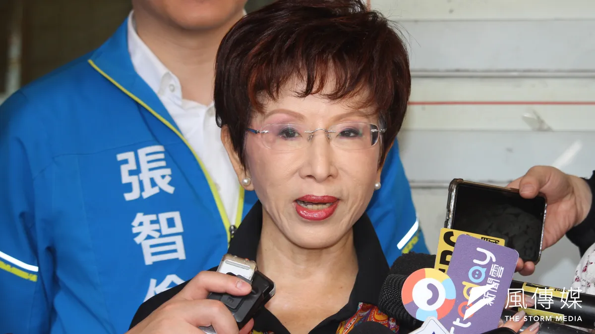 國民黨前主席洪秀柱(見圖)表示「中華民國憲法就是一中憲法」、「憲法所定的國家方向是終極統一」。(資料照,蔡親傑攝)