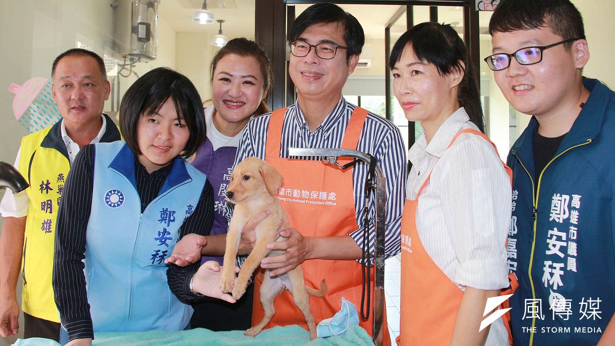 陳其邁特別到燕巢動物關愛園區,出席「Hello Animal~來動物的家」活動。(圖/徐炳文攝) 陳其邁特別到燕巢動物關愛園區,出席「Hello Animal~來動物的家」活動。(圖/徐炳文攝)