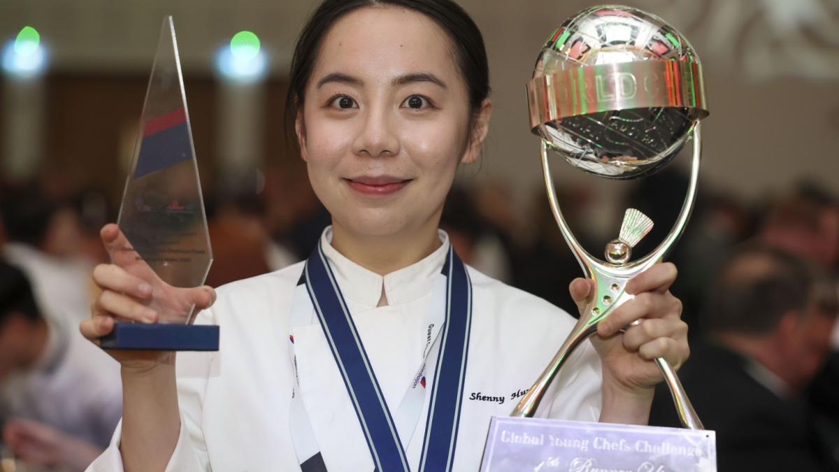 宏國德霖驚艷全球!烘焙正妹洪以萱征服歐美胃 英國勇奪世界廚神亞軍、最佳甜點雙料殊榮