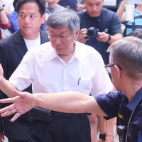 台灣高等法院8日開庭審理京華城案,前台北市長柯文哲出庭。(柯承惠攝) 台灣高等法院8日開庭審理京華城案,前台北市長柯文哲出庭。(柯承惠攝)