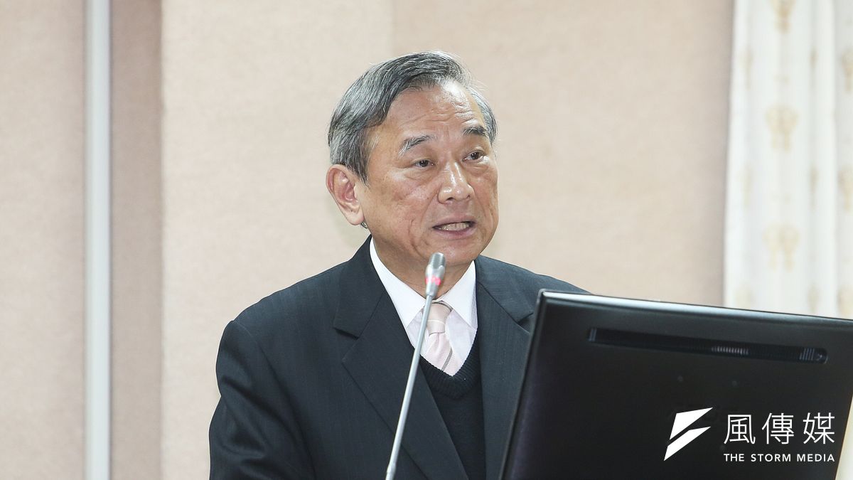 法務部次長陳明堂說明行政院洗錢防制辦公室成立宗旨。(資料照片,陳明仁攝) 法務部次長陳明堂說明行政院洗錢防制辦公室成立宗旨。(資料照片,陳明仁攝)