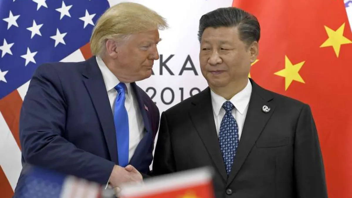 中美經貿談判達成初步停戰,學者認為,美國對中關稅降至30%,是川普破功了。(美聯社)