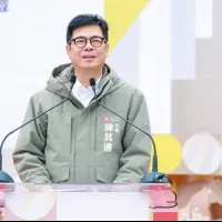高雄市長陳其邁今早受訪時表示,先恭喜4位候選人共同完成民主初選,靜待結果出爐。(高市府提供) 高雄市長陳其邁今早受訪時表示,先恭喜4位候選人共同完成民主初選,靜待結果出爐。(高市府提供)