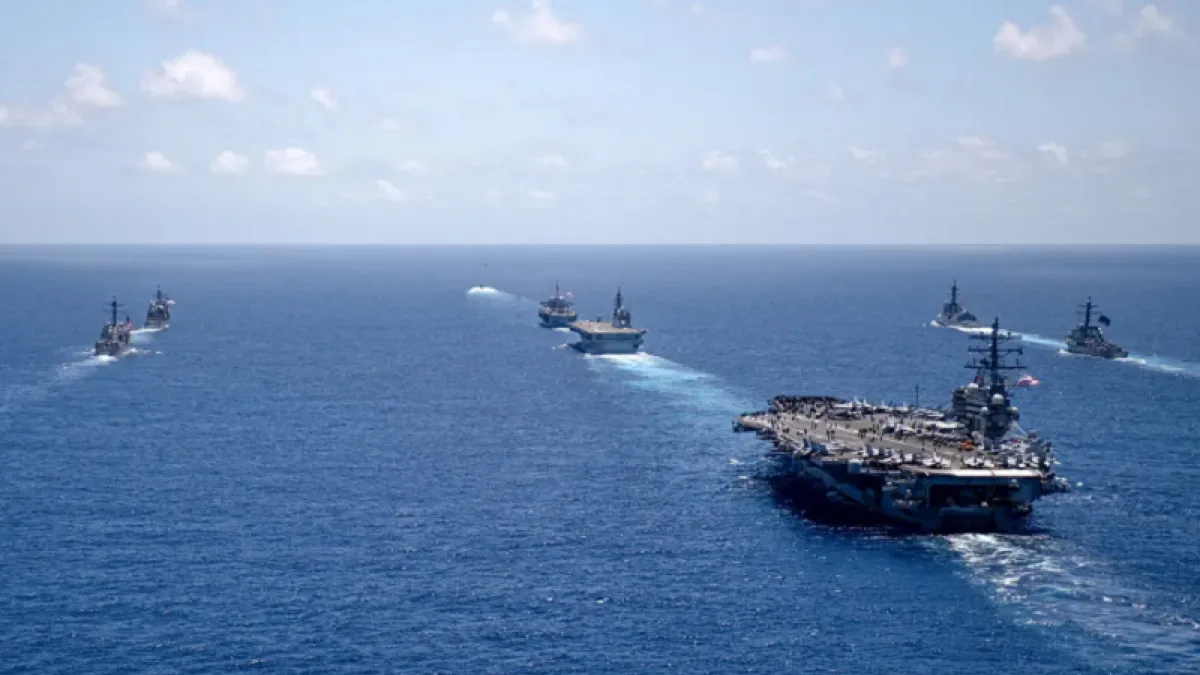 美國「勇敢之盾2024」演習首度與日本合作。(US Navy photo)