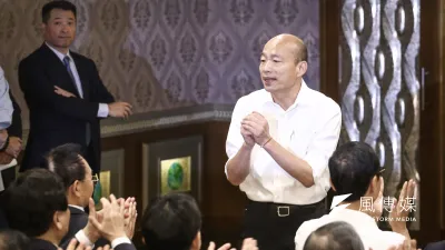 國民黨總統參選人韓國瑜多年前在南港沒買成的房子,成為選戰話題。(陳品佑攝)