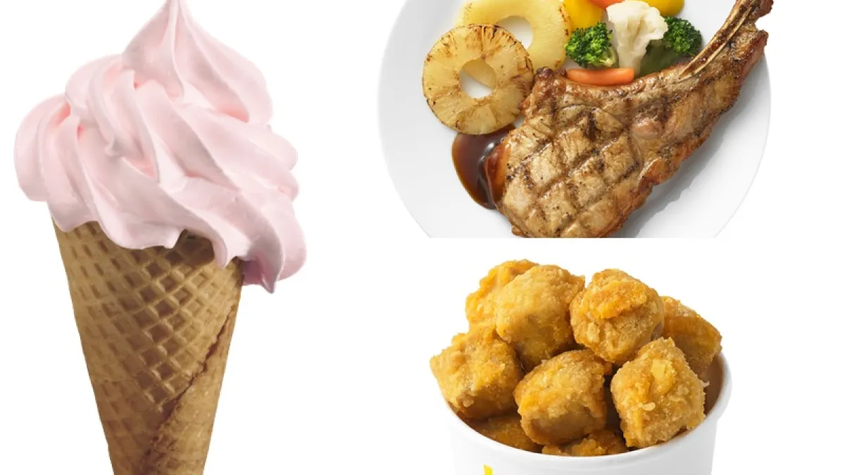 IKEA又出新品美食了!超濃滑霜淇淋、超大塊戰斧豬排一次滿足你。(圖/IKEA提供)