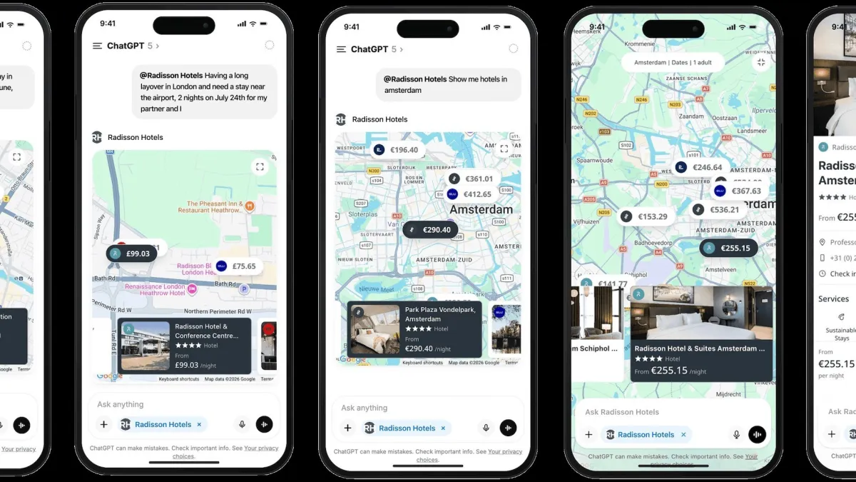 Radisson Hotel Group and Accenture Redefine Travel Discovery on ChatGPT
