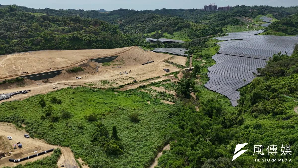 和山光電濫墾大樹區山坡地,高市府在民怨壓力下,函請經濟部撤銷電業籌設許可。(徐炳文攝)