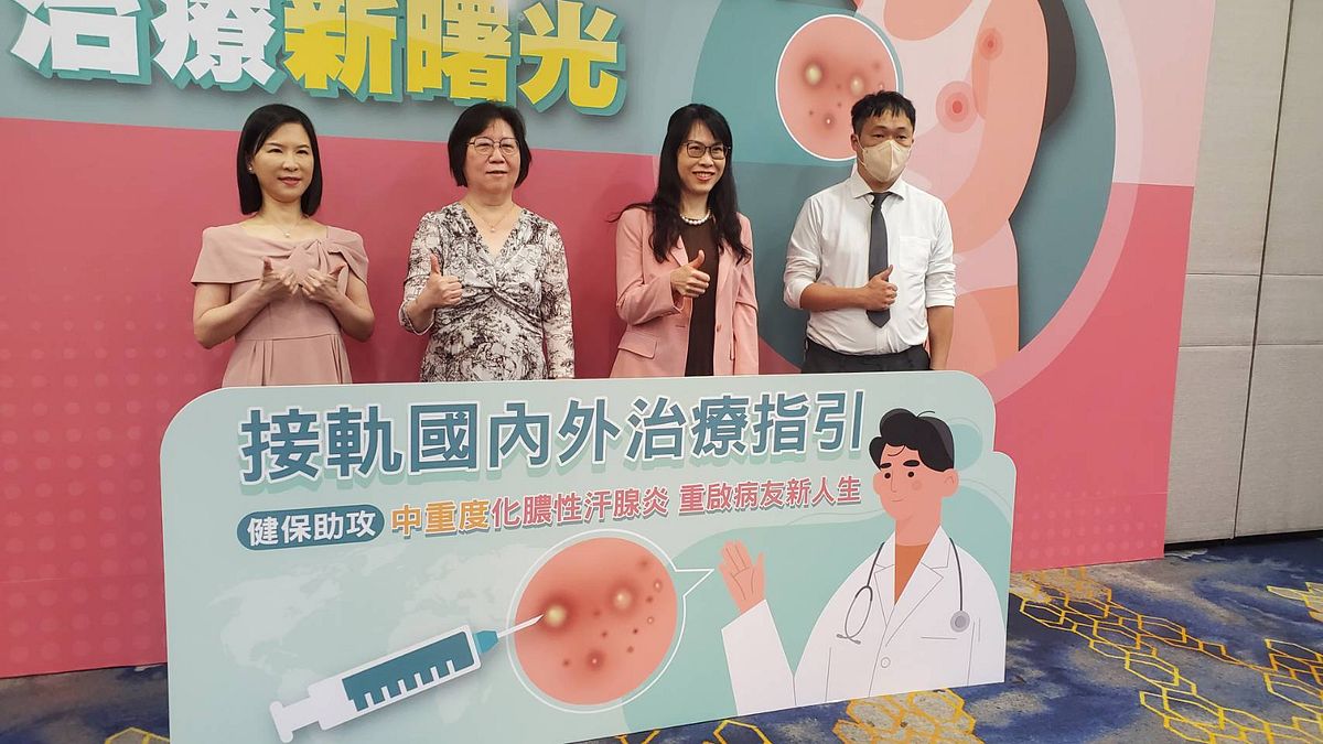 今年7月起健保給付納入中重度化膿性肝腺炎,助患者重回正常生活。(黃天如攝) 今年7月起健保給付納入中重度化膿性肝腺炎,助患者重回正常生活。(黃天如攝)
