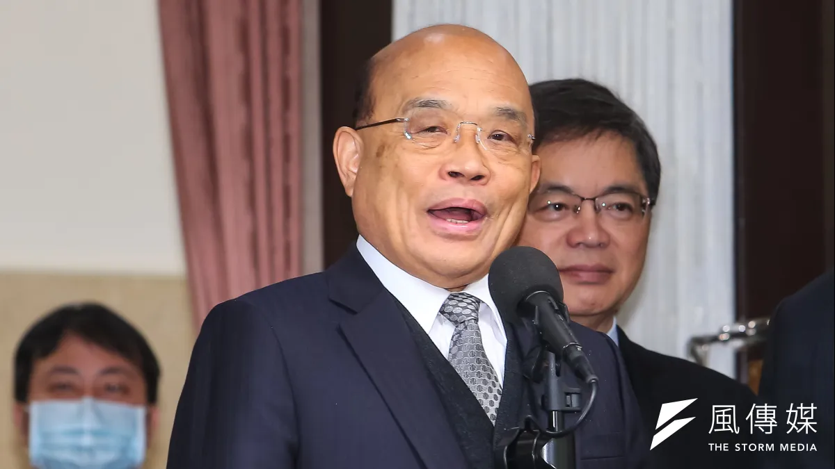 行政院長蘇貞昌(見圖)表示,政府一定會為食品安全把關。不管豬肉從哪裡進口,只要進口都會嚴格查察,逐批查驗。(資料照,顏麟宇攝)