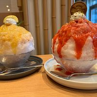 2025年6月26日から9月下旬まで、東京・神楽坂の「AKOMEYA食堂 神楽坂」で提供されている、国産素材にこだわった季節限定かき氷。(写真/黃信維撮影) 2025年6月26日から9月下旬まで、東京・神楽坂の「AKOMEYA食堂 神楽坂」で提供されている、国産素材にこだわった季節限定かき氷。(写真/黃信維撮影)