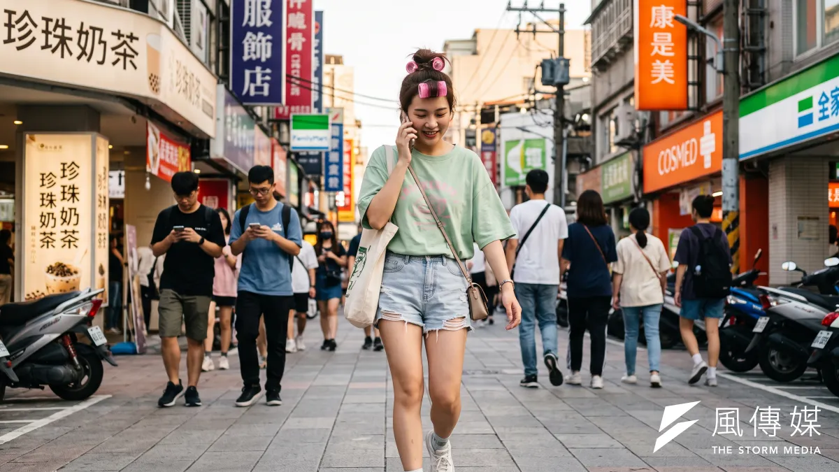 為何年輕人流行「頂著髮捲」逛街?過來人揭露:為了這重要時刻,全網戰翻了。(示意圖/gemini生成)