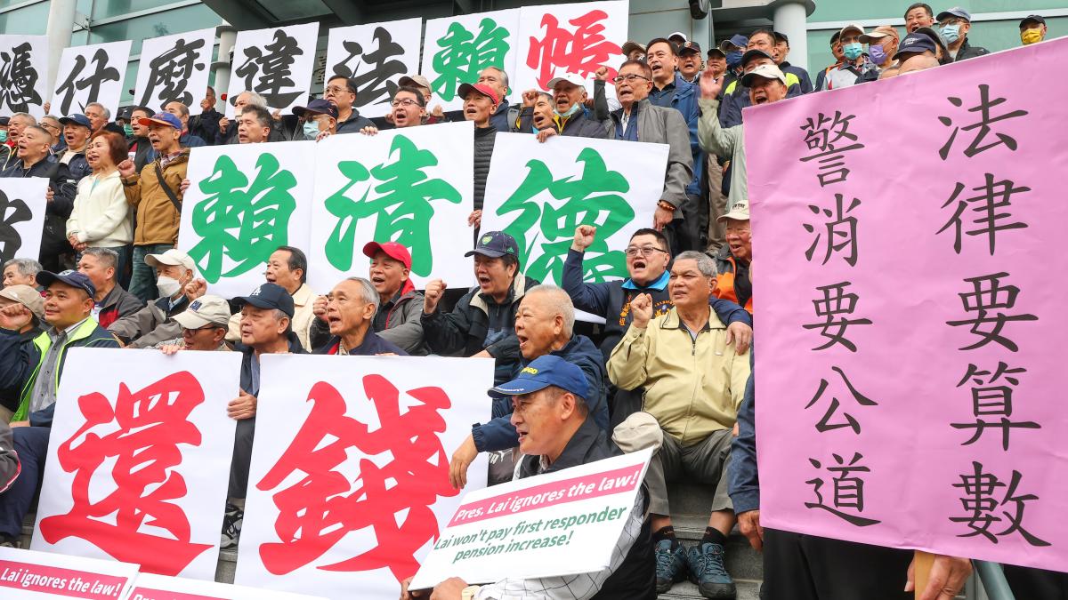 「要警察賣命卻刪年金!」吳宗憲提告行政院:沒人當警察,安全誰守護?