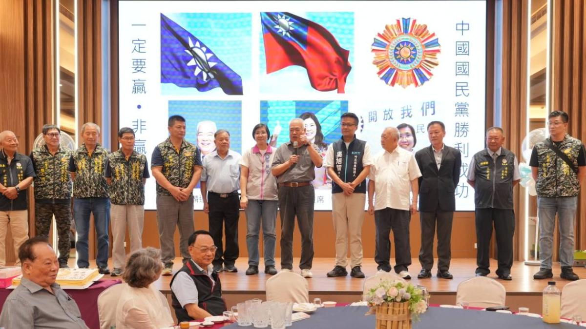 新竹縣國民黨軍系整合 國民黨副主席季麟連高喊全力支持徐欣瑩