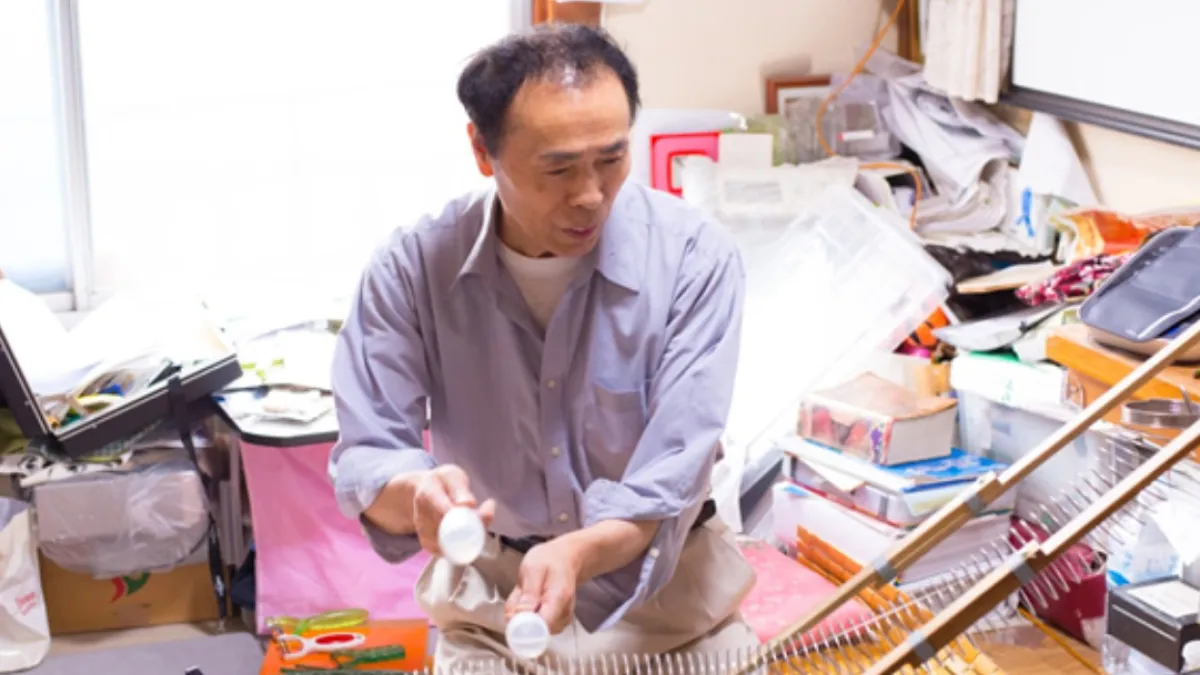 日本 75 歲阿公發明魂不滅,無俚頭創意一籮筐。(圖/翻攝自エステーQ,智慧機器人網提供)