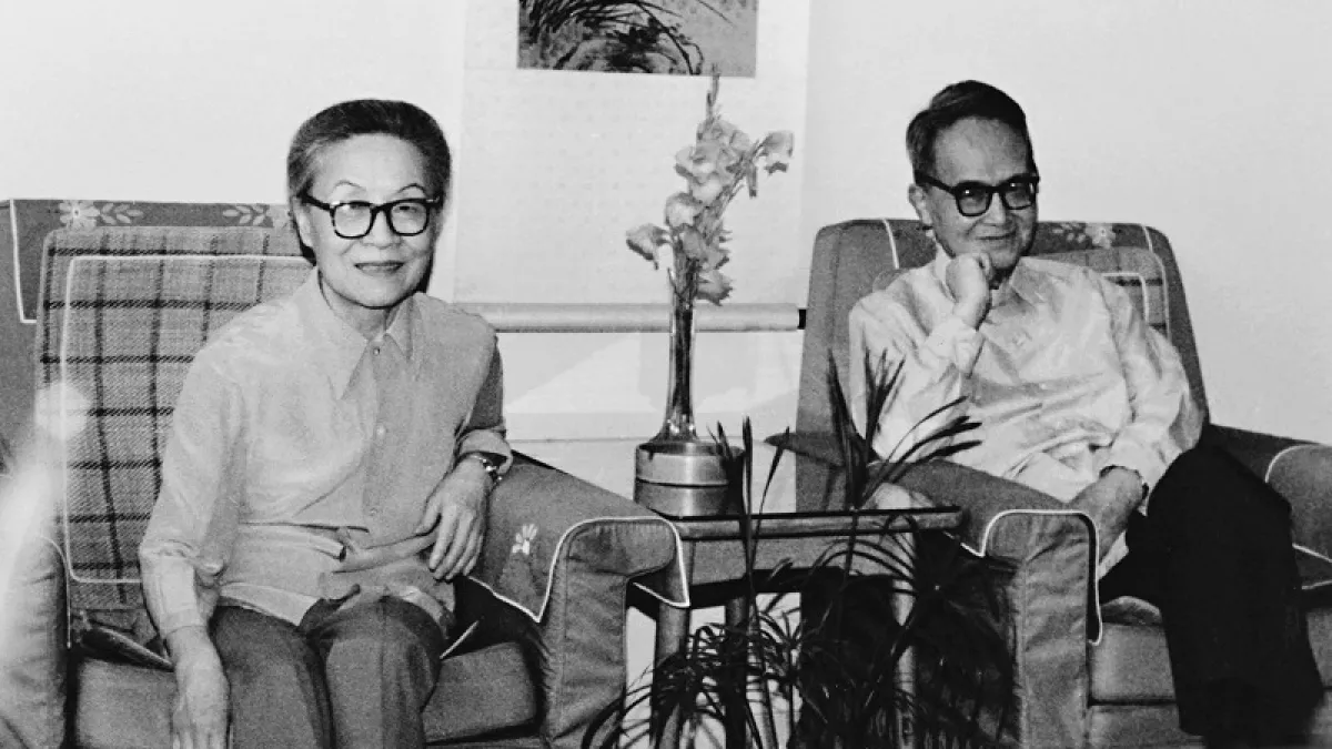 1981年,北京寓所。(時報出版提供)