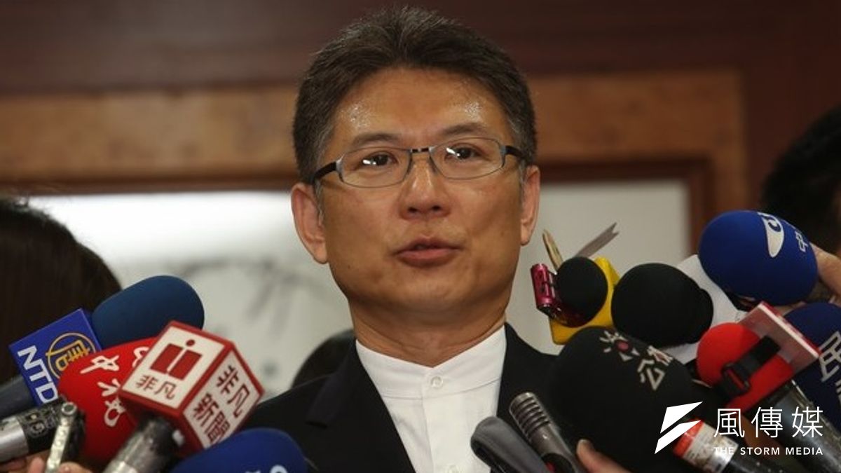 孫立群接任行政院發言人。(吳逸驊攝) 孫立群接任行政院發言人。(吳逸驊攝)