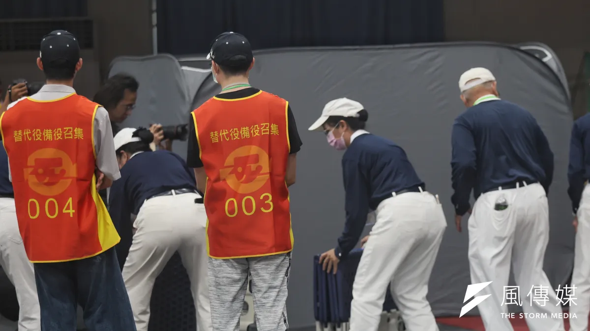 總統賴清德推全社會防衛韌性,其中替代役是40萬可恃民力的要角,但實際的教召訓練成效卻相當有限。(資料照,柯承惠攝)
