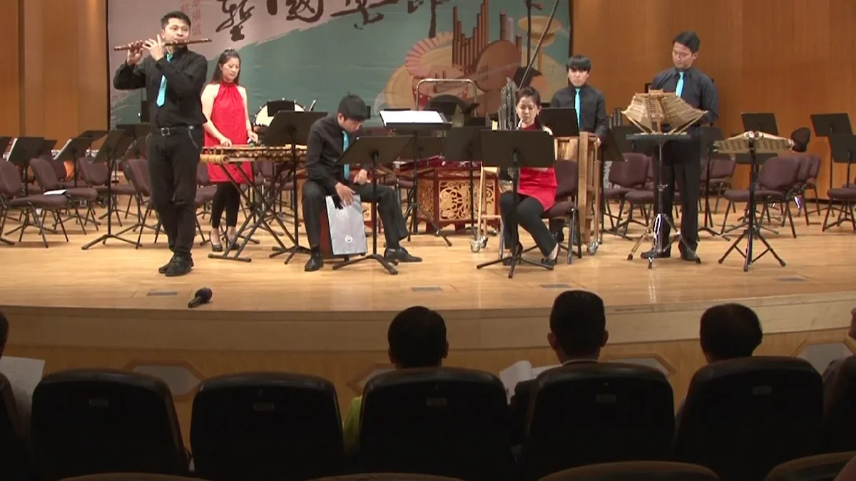 樂團自創竹樂器 敲響竹塹國樂節