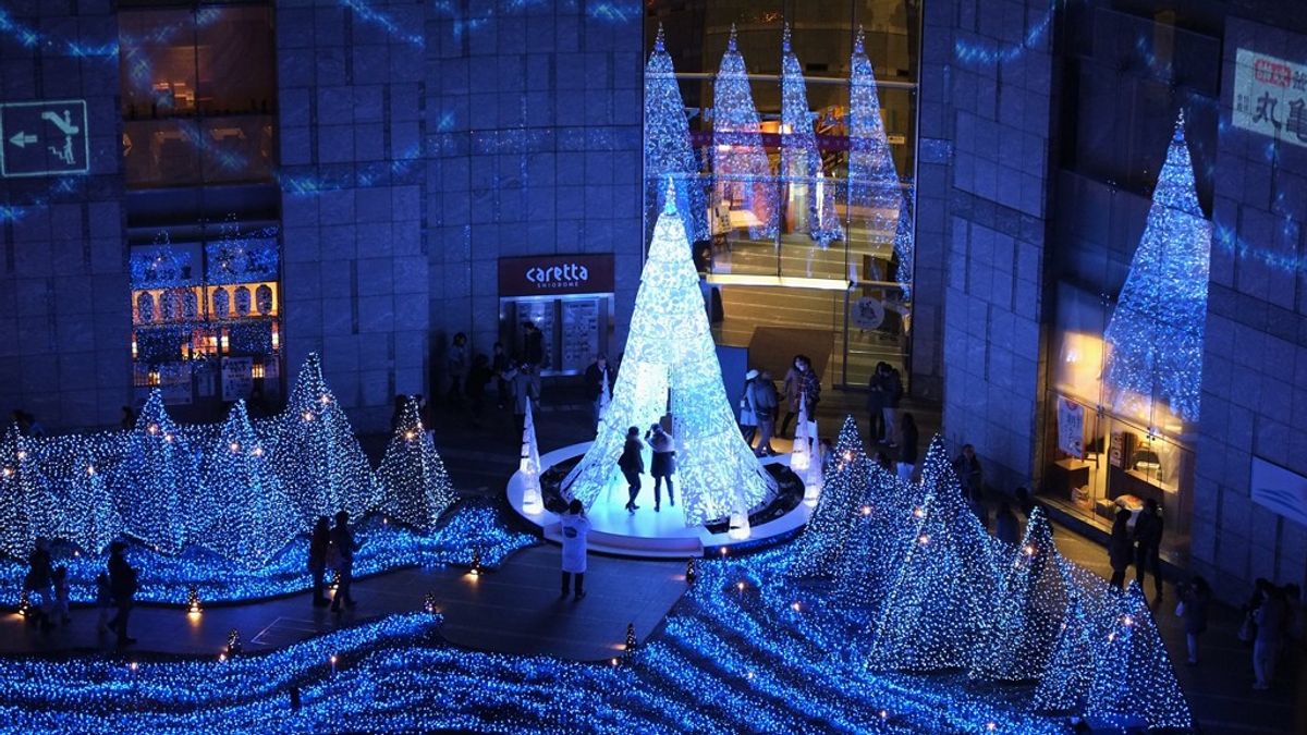 東京汐留「リュミエの森」光海(圖/ひでわく@Photozou) 東京汐留「リュミエの森」光海(圖/ひでわく@Photozou)