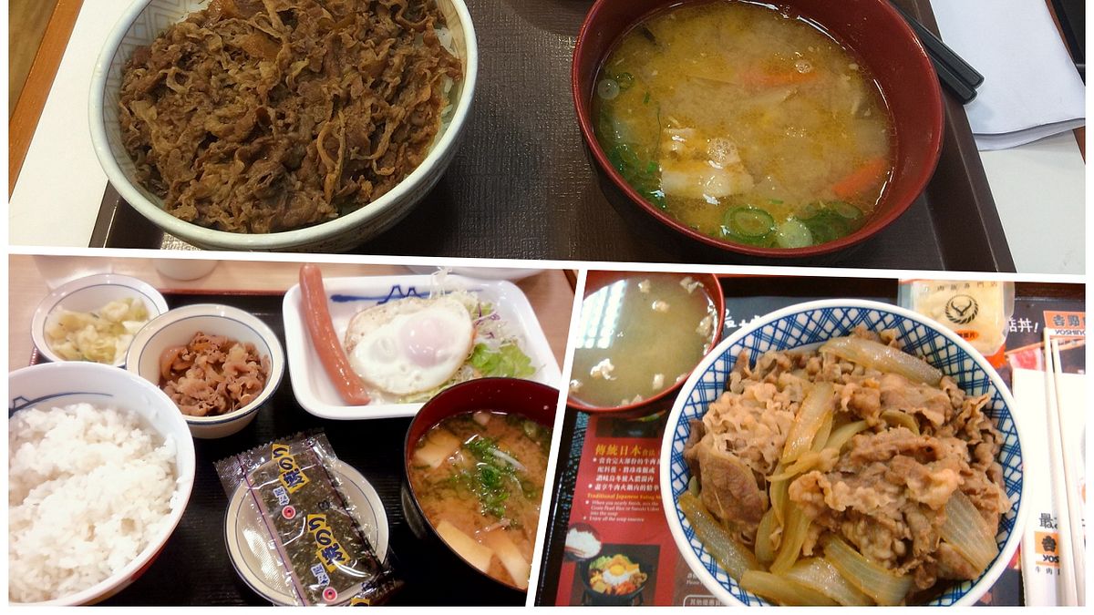 牛丼戰國時代揭開序幕,補充精力好夥伴!(圖/維基百科;Flickr@ahirutf;風傳媒合成) 牛丼戰國時代揭開序幕,補充精力好夥伴!(圖/維基百科;Flickr@ahirutf;風傳媒合成)