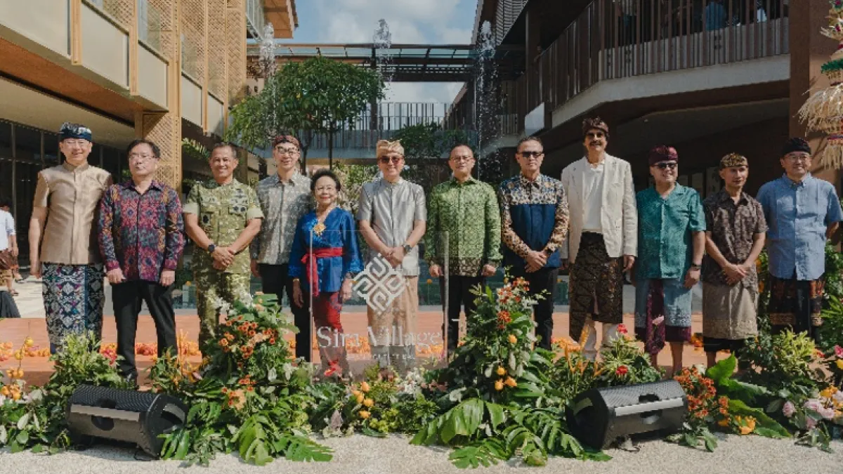 三菱地所がバリ島初となる大規模ラグジュアリーアウトレット「Sira Village Grand Outlet Bali」を開業し、約130店舗で旺盛な観光消費需要の取り込みを図る。(写真/三菱地所広報部提供)