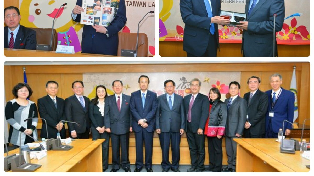 日本石川縣加賀市訪桃園 將簽署友好城市交流協議 日本石川縣加賀市訪桃園 將簽署友好城市交流協議