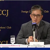 脱北した元北朝鮮外交官・李日奎氏がFCCJ会見で、体制の実態と拉致問題解決の可能性、中露朝連携の脅威を語った。(写真:FCCJ) 脱北した元北朝鮮外交官・李日奎氏がFCCJ会見で、体制の実態と拉致問題解決の可能性、中露朝連携の脅威を語った。(写真:FCCJ)