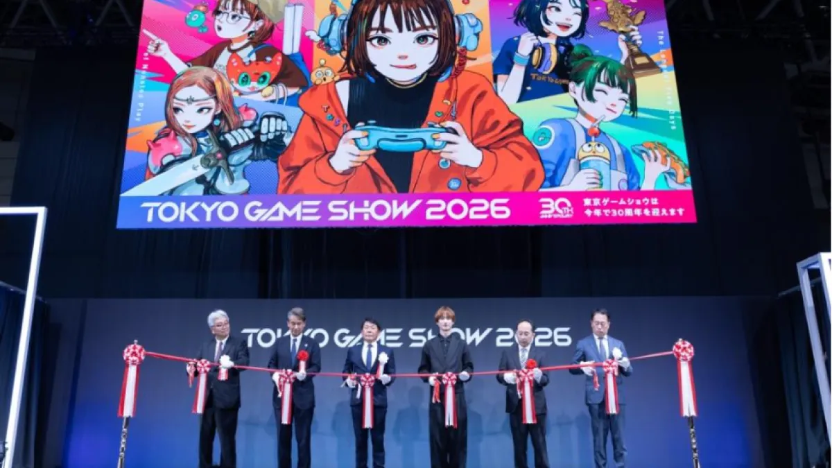 日本の基幹産業へと成長したゲーム産業の熱気を背景に、過去最多となる53カ国・地域から1,138社が集結した「東京ゲームショウ2026」が、30周年の節目に史上初となる5日間の日程で開幕した。(東京ゲームショウ2026 PR事務局提供)