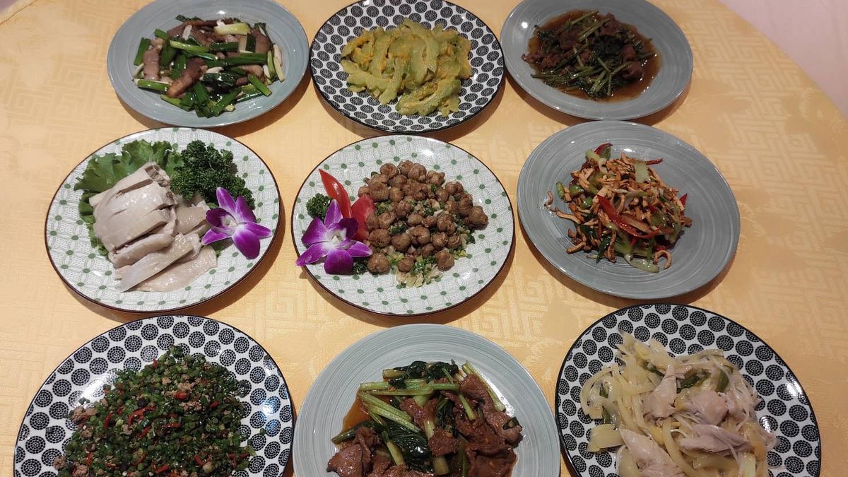 台北國軍英雄館軍友餐廳又推出「吃好吃滿夏季熱炒」,超級划算。(圖/楊艾喬攝) 台北國軍英雄館軍友餐廳又推出「吃好吃滿夏季熱炒」,超級划算。(圖/楊艾喬攝)