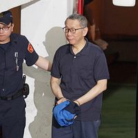 台北地方検察庁で民衆党元主席の柯文哲氏(写真)に対応するイメージが大きく傷ついた。(顔麟宇撮影) 台北地方検察庁で民衆党元主席の柯文哲氏(写真)に対応するイメージが大きく傷ついた。(顔麟宇撮影)