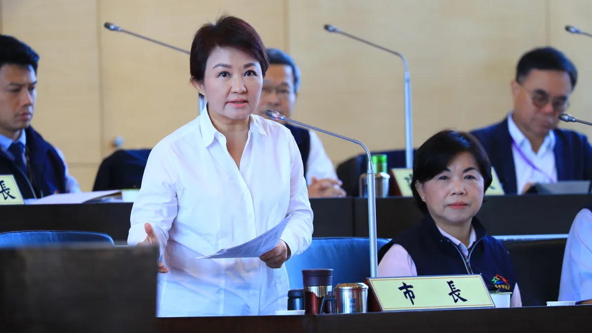 台中火力發電廠新增2部燃氣機組,市長盧秀燕重申「絕對不能接受」,並將連當祭出重罰(台中市政府提供)