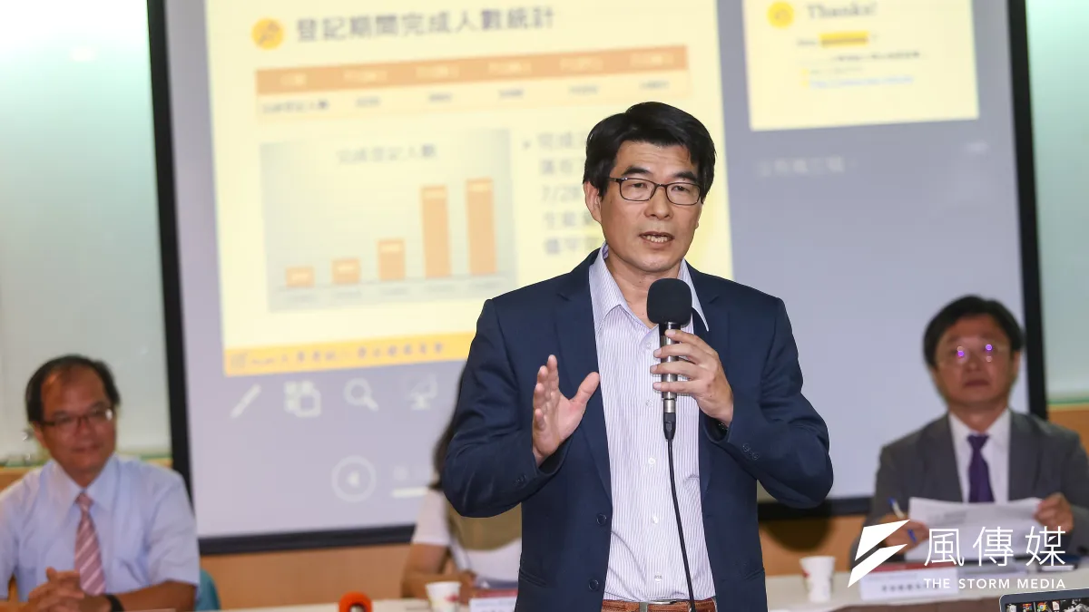 108學年度大學指定科考,校系登記分發結果7日放榜,大學考試入學分發委員會召開「108學年度大學考試入學分發錄取榜單及相關統計數據」記者會。(顏麟宇攝)