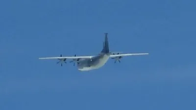 29日上午1架共機運9通信對抗機出現在我西南防空識別區內,我方隨即派遣空中巡邏兵力應處,並實施廣播驅離、防空飛彈追監等作為應對。(空軍司令部提供)