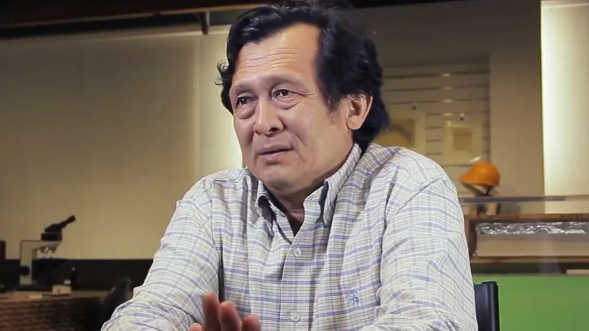 台大地質科學系名譽教授陳文山以活動斷層研究聞名於台灣地質學界。(資料照,取自YouTube影片)