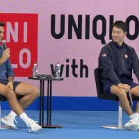 錦織圭の引退イベントで、フェデラー氏は16歳当時から感じていた錦織の卓越した才能を絶賛。国枝慎吾氏らとともに、長年にわたり築いてきた深い絆と敬意を示した。(黄信維撮影) 錦織圭の引退イベントで、フェデラー氏は16歳当時から感じていた錦織の卓越した才能を絶賛。国枝慎吾氏らとともに、長年にわたり築いてきた深い絆と敬意を示した。(黄信維撮影)