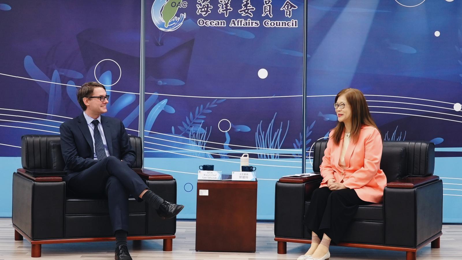 台美深化海洋安全合作!史崇理訪海委會 管碧玲:攜手提升海洋韌性、守護印太和平
