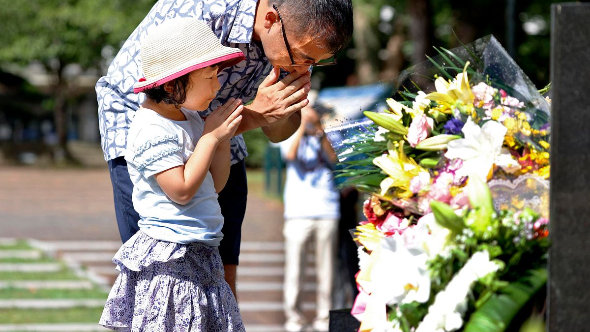 長崎原爆75周年(AP) 長崎原爆75周年(AP)