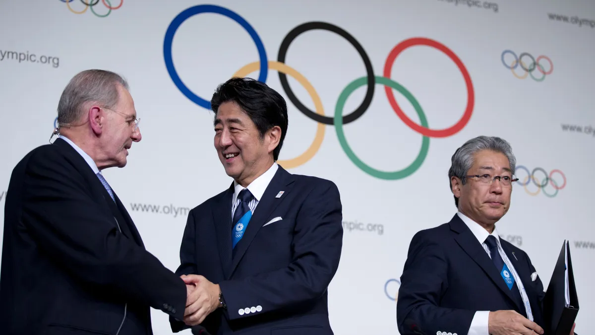 2020年/2021年東京奧運,也是日本首相安倍晉三的未竟之業(AP)