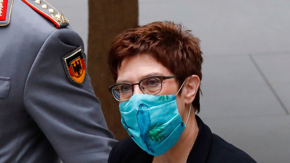 新納粹主義思想滲透,德國國防部長克朗普─卡倫鮑爾宣布解除特種部隊(KSK)部分單位(AP) 新納粹主義思想滲透,德國國防部長克朗普─卡倫鮑爾宣布解除特種部隊(KSK)部分單位(AP)