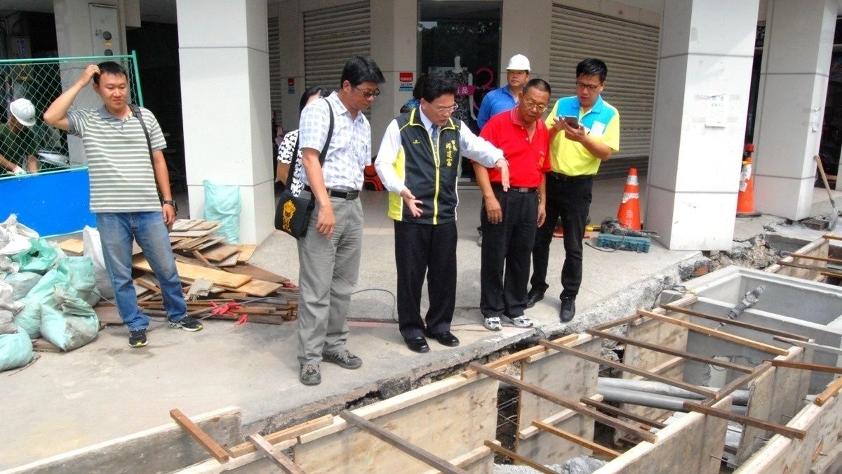 彰市永生里排水系統老舊 邱建富積極爭取整建 彰市永生里排水系統老舊 邱建富積極爭取整建