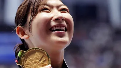 池江璃花子亞運獨攬6金,創日本亞運新高紀錄。(美聯社)