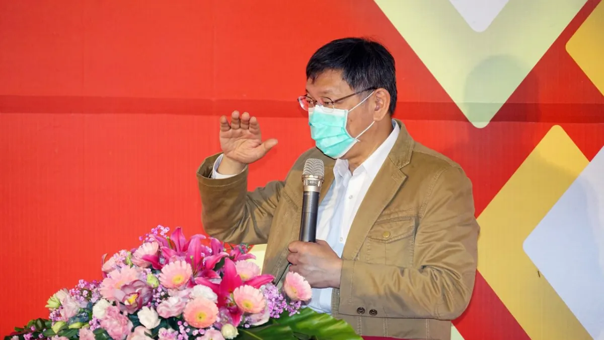 台北市長柯文哲呼籲中央應與地方協調入境人數、統一外國入境檢疫標準。(取自台北市政府)