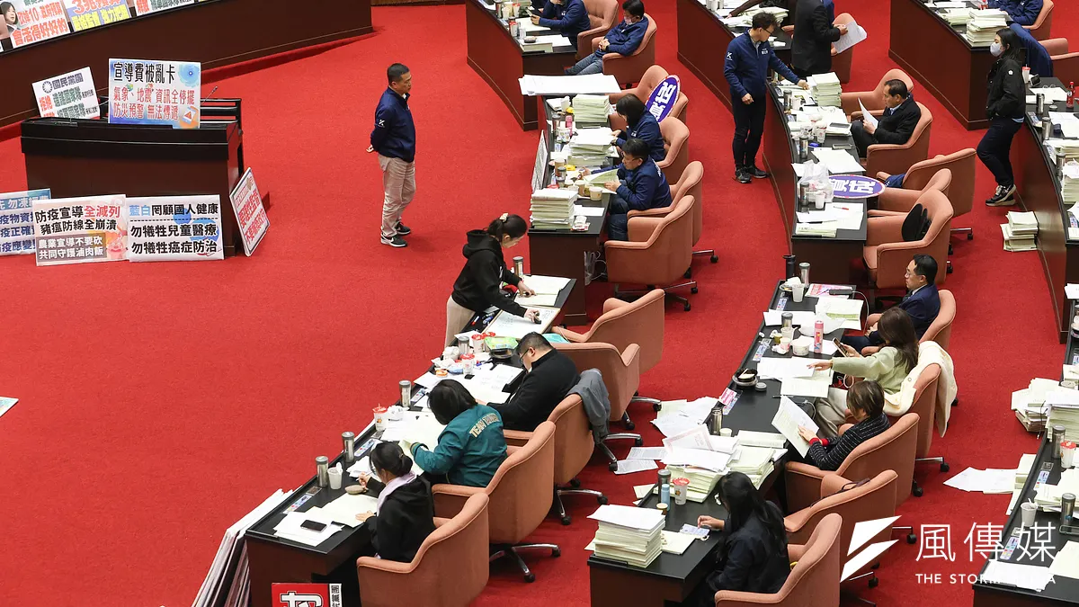 立法院21日進行中央政府總預算案審查表決。(資料照,顏麟宇攝)
