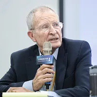 元米太平洋総司令官デニス・ブレア上将(Admiral Dennis Blair)は、台湾が強力な自衛能力を持つ必要性を強調した。(写真/柯承惠撮影) 元米太平洋総司令官デニス・ブレア上将(Admiral Dennis Blair)は、台湾が強力な自衛能力を持つ必要性を強調した。(写真/柯承惠撮影)