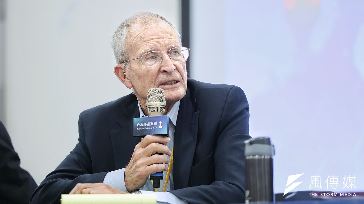 元米太平洋総司令官デニス・ブレア上将(Admiral Dennis Blair)は、台湾が強力な自衛能力を持つ必要性を強調した。(写真/柯承惠撮影) 元米太平洋総司令官デニス・ブレア上将(Admiral Dennis Blair)は、台湾が強力な自衛能力を持つ必要性を強調した。(写真/柯承惠撮影)