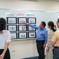 桃竹苗分署開辦多元創意設計職訓課程,培育文創產業所需各類專業人才。(圖/勞動力發展署桃竹苗分署提供) 桃竹苗分署開辦多元創意設計職訓課程,培育文創產業所需各類專業人才。(圖/勞動力發展署桃竹苗分署提供)
